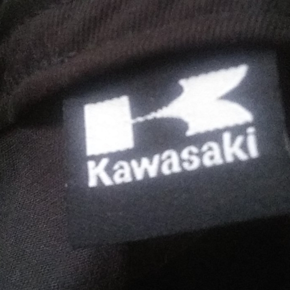 Kawasaki denim 1 sz $28+free hat - Picture 4 of 6